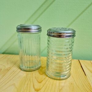 Vintage Anchor Hocking Glass Shakers/Dispensers